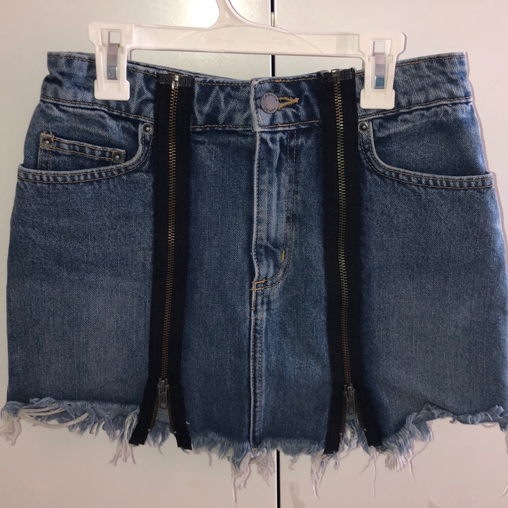 Denim skirt